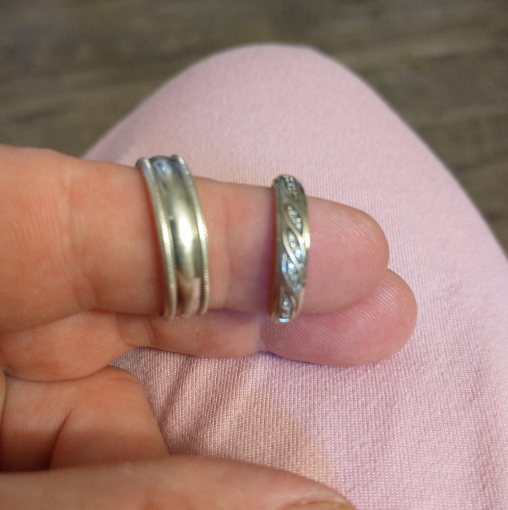 Two wedding bands